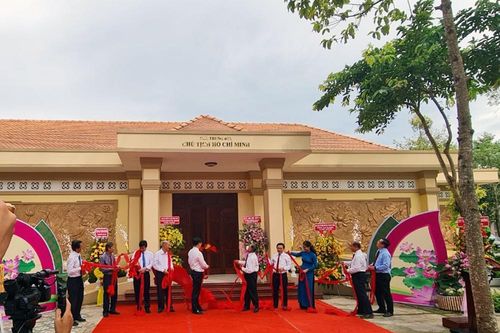 Đồng Tháp: Khánh thành Nhà trưng bày 'Chủ tịch Hồ Chí Minh với Cách mạng Việt Nam'