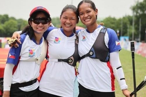 Giành huy chương vàng SEA Games 31, đội tuyển bắn cung Philippines 'nuôi' giấc mơ Olympic Paris 2024