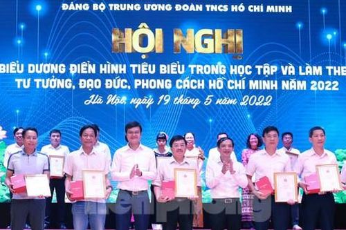T.Ư Đoàn tuyên dương 52 điển hình học tập và làm theo tư tưởng, đạo đức, phong cách Hồ Chí Minh