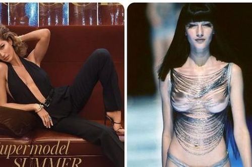 Siêu mẫu Gisele Bündchen rơi nước mắt vì để ngực trần catwalk năm 18 tuổi