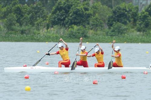 Thêm hai Huy chương Vàng cho đội tuyển Việt Nam ở nội dung thuyền Canoeing/Kayak