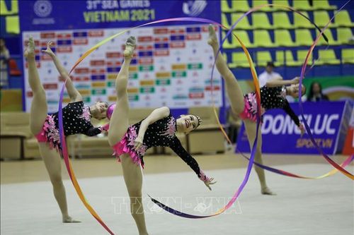Thể dục nghệ thuật Việt Nam giành Huy chương Đồng nội dung nhóm 5 người