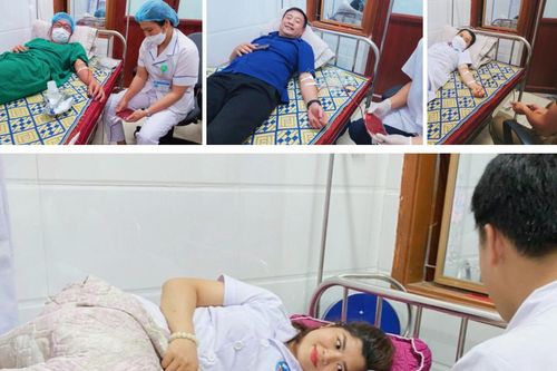 6 nhân viên y tế trong đêm lao đến bệnh viện hiến máu giúp sản phụ