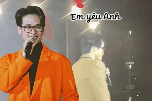 Được fan hú hét tỏ tình trên sân khấu, Hà Anh Tuấn có pha né thính 'lụi tim'