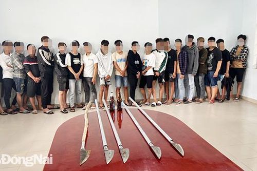 Ngăn chặn nhóm thanh niên chuẩn bị hỗn chiến tại Nhơn Trạch