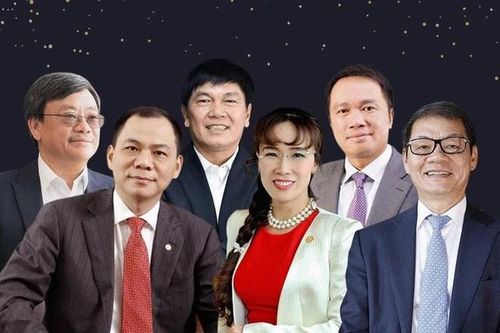 Tài sản của 7 tỷ phú Việt Nam giảm mạnh