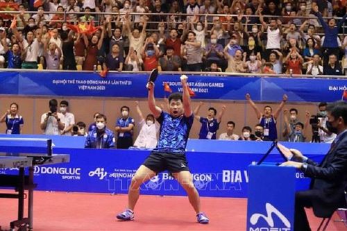 Bóng bàn: Nguyễn Đức Tuân giành Huy chương Vàng đơn nam