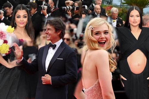 LHP Cannes: Mẫu nội y chặt chém trên thảm đỏ, Tom Cruise lịch lãm đến bất ngờ