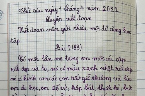 Bật cười với bài văn giới thiệu đồ dùng học tập của học sinh tiểu học