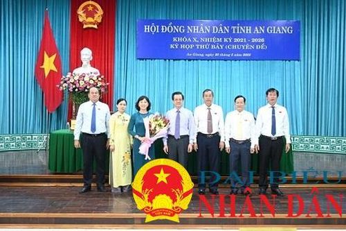 Bà Nguyễn Thị Minh Thúy được bầu giữ chức Phó Chủ tịch UBND tỉnh An Giang