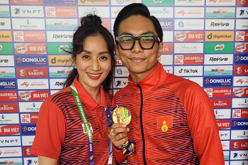 Những cặp vợ chồng góp 'vàng' SEA Games 31