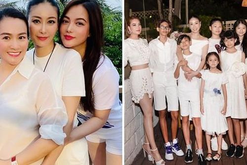 Con Hà Kiều Anh, Trương Ngọc Ánh, Bình Minh gặp mặt: Chiều cao nổi bật, toàn siêu phẩm chân dài!