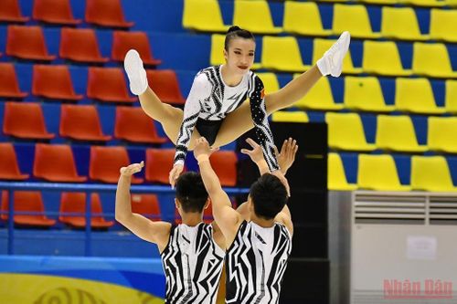 Những khảnh khắc 'Vàng' của Đội tuyển aerobic Việt Nam