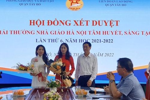Hà Nội: Khởi động giải thưởng 'Nhà giáo Hà Nội tâm huyết, sáng tạo' lần thứ 6