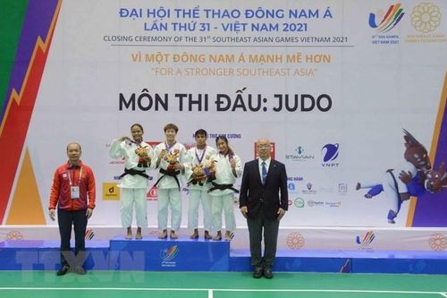 Tổng huy chương Vàng của tuyển Judo Việt Nam gấp 3 lần chỉ tiêu đề ra