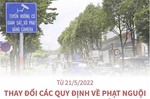 Từ 21/5/2022: Thay đổi các quy định về phạt nguội khi tham gia giao thông