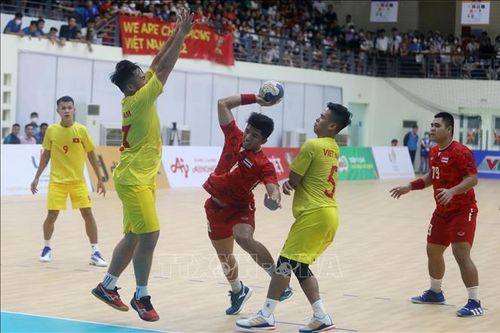 Nam, nữ Việt Nam giành Huy chương Vàng môn bóng ném trong nhà
