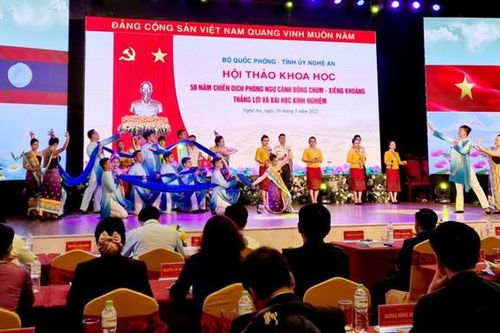 Hội thảo khoa học '50 năm Chiến dịch phòng ngự Cánh đồng Chum - Xiêng Khoảng'
