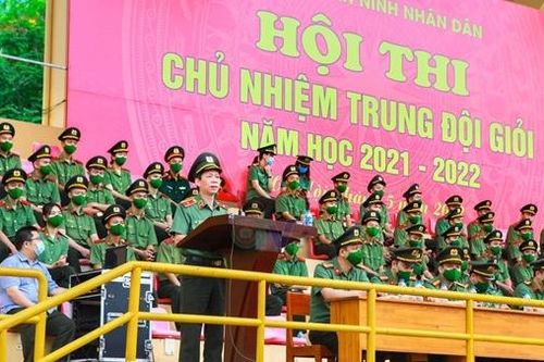 Học viện ANND tổ chức Hội thi Chủ nhiệm trung đội giỏi
