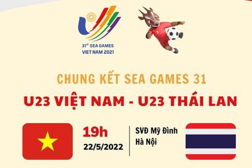 Thông tin trước giờ G: Chung kết U23 Việt Nam và U23 Thái Lan