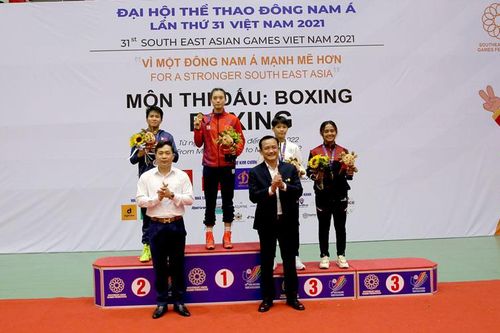 Đội Việt Nam xếp thứ 2 Boxing SEA Games 31
