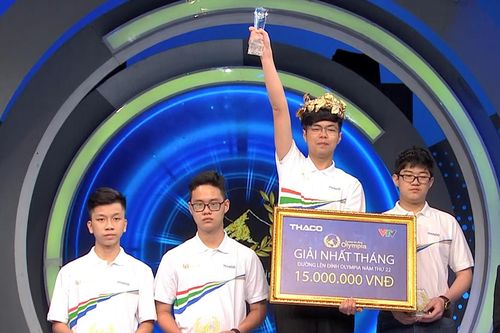 Nam sinh chuyên Ngoại ngữ thắng áp đảo giành vé thi quý Đường lên đỉnh Olympia 22