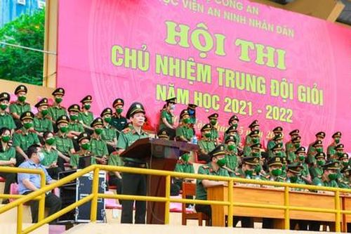 Học viện An ninh nhân dân tổ chức Hội thi Chủ nhiệm Trung đội giỏi