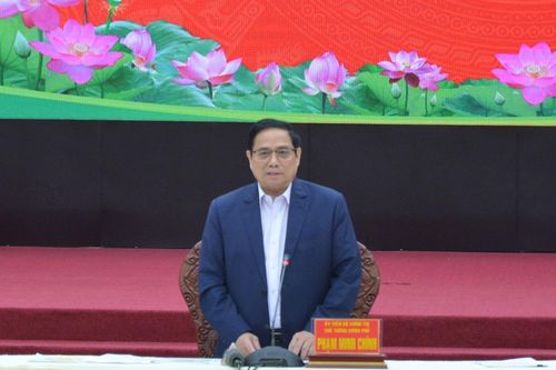 Thủ tướng Chính phủ Phạm Minh Chính làm việc với Ban Thường vụ Tỉnh ủy Gia Lai