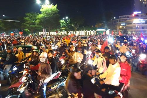 Đà Nẵng huy động 100% quân số CSGT đảm bảo ATGT cho trận chung kết bóng đá nam