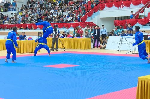 Đội chủ nhà vượt chỉ tiêu Huy chương vàng bộ môn Vovinam
