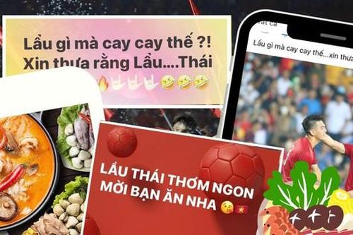 Bóng đá nam vô địch SEA Games 31, netizen Việt có thêm 'meme' cho món lẩu Thái chua cay