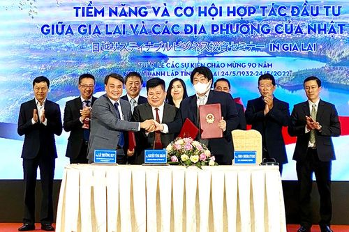 Mở nhiều cơ hội hợp tác cùng có lợi giữa Gia Lai và các địa phương của Nhật Bản