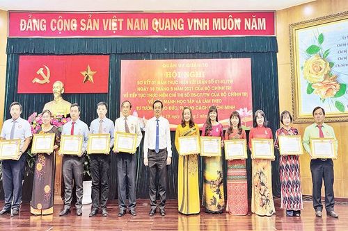 Quận 10 học tập và làm theo gương Bác Hồ
