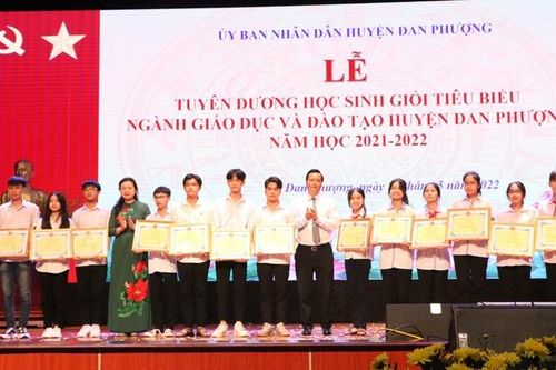 Hà Nội: 55/58 trường tại huyện Đan Phượng được công nhận đạt chuẩn quốc gia