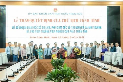 Thừa Thiên - Huế: Bổ nhiệm nhiều lãnh đạo chủ chốt các sở, ngành