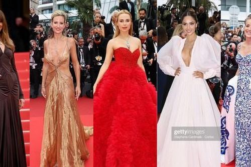 Cannes ngày 6: Sharon Stone cởi váy trên thảm đỏ, hai người đẹp gặp sự cố 'lộ hàng' kém duyên