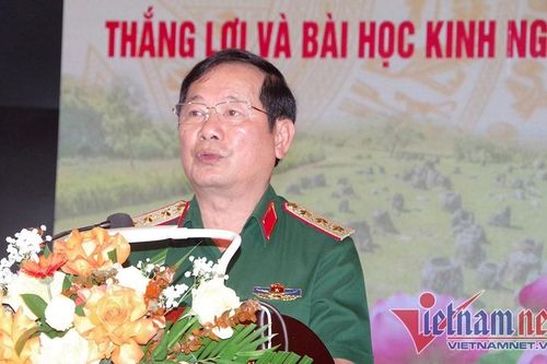 Phát biểu của Thượng tướng Lê Huy Vịnh về chiến dịch phòng ngự Cánh Đồng Chum