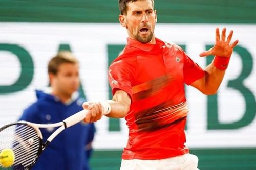 Novak Djokovic đánh bại tay vợt Yoshihito Nishioka của Nhật Bản