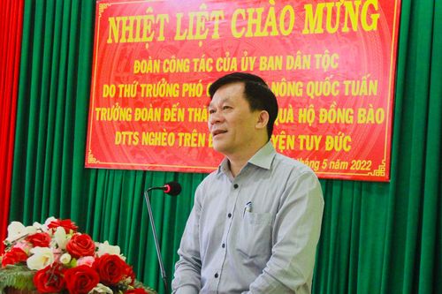Kiểm tra việc thực hiện Nghị quyết TW 5 khóa XI tại huyện Tuy Đức, tỉnh Đắk Nông