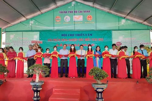 Khai mạc hội chợ, triển lãm sản phẩm nông nghiệp tiêu biểu Thành phố Hồ Chí Minh