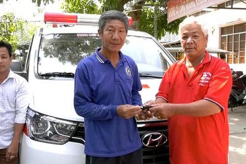 Tấm lòng thiện nguyện của ông Năm