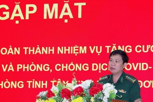Bộ đội Biên phòng Thành phố Hồ Chí Minh hoàn thành nhiệm vụ hỗ trợ tỉnh Tây Ninh chống dịch COVID- 19 và bảo vệ biên giới trở về