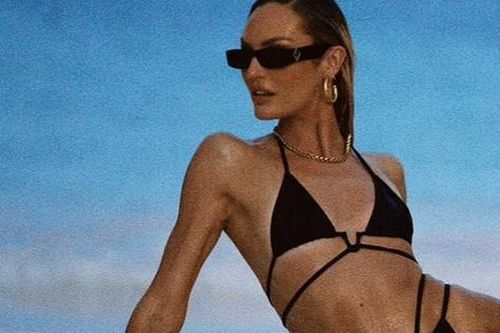 Choáng ngợp trước đường cong đẹp như tượng tạc của 'Thiên thần nội y' Candice Swanepoel