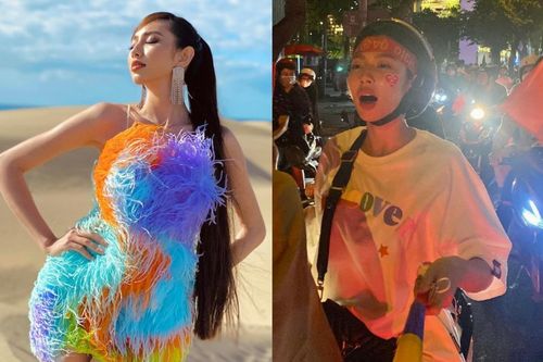 SEA Games 31: Khi các sao 'rũ bỏ' hình tượng, sẵn sàng hò reo như bao khán giả yêu thể thao