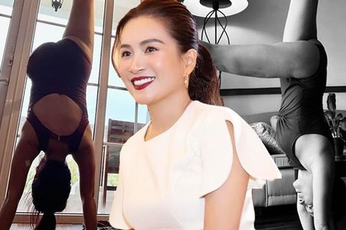 Anh Thơ khoe cơ thể dẻo dai ở tuổi U50
