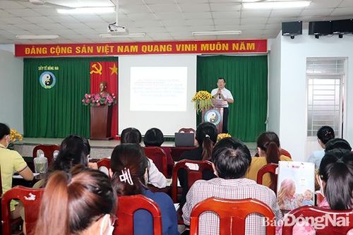 Tập huấn áp dụng phân loại quốc tế về chức năng, khuyết tật và sức khỏe