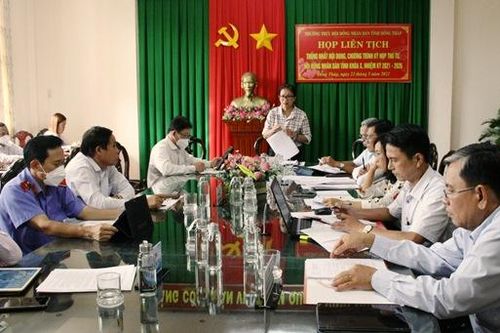 Thống nhất chương trình kỳ họp thứ tư, Hội đồng nhân dân tỉnh khóa X