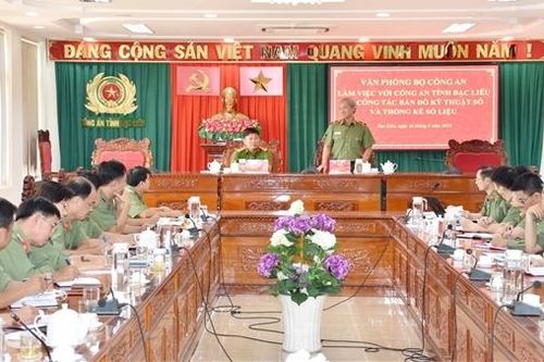 Công an tỉnh Bạc Liêu thực hiện hiệu quả Đề án 06
