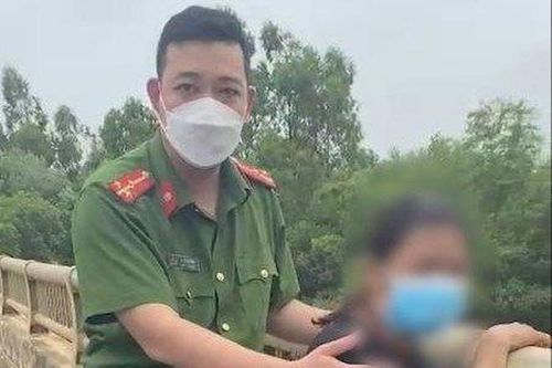 Kịp thời ngăn cản người phụ nữ có ý định dắt con trai nhảy cầu tự tử