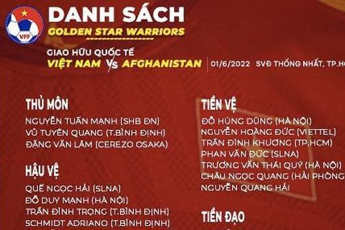 Giá vé xem trận Việt Nam - Afghanistan chỉ từ 150.000 đến 300.000 đồng/vé